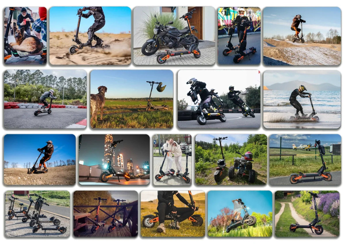 KuKirin G2, G3 or G4? Choosing the Right Scooter for Your Riding Style