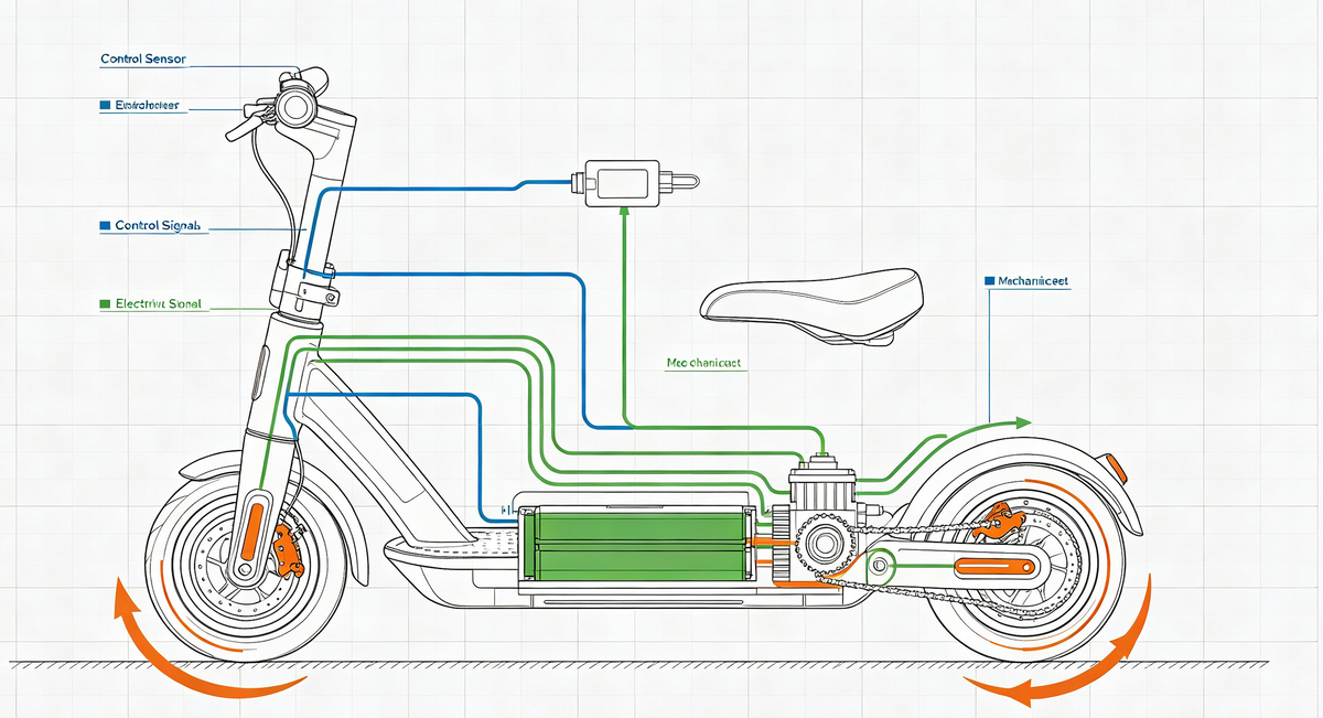 From Throttle Signal to Wheel Movement: How Electric Scooter Acceleration Works