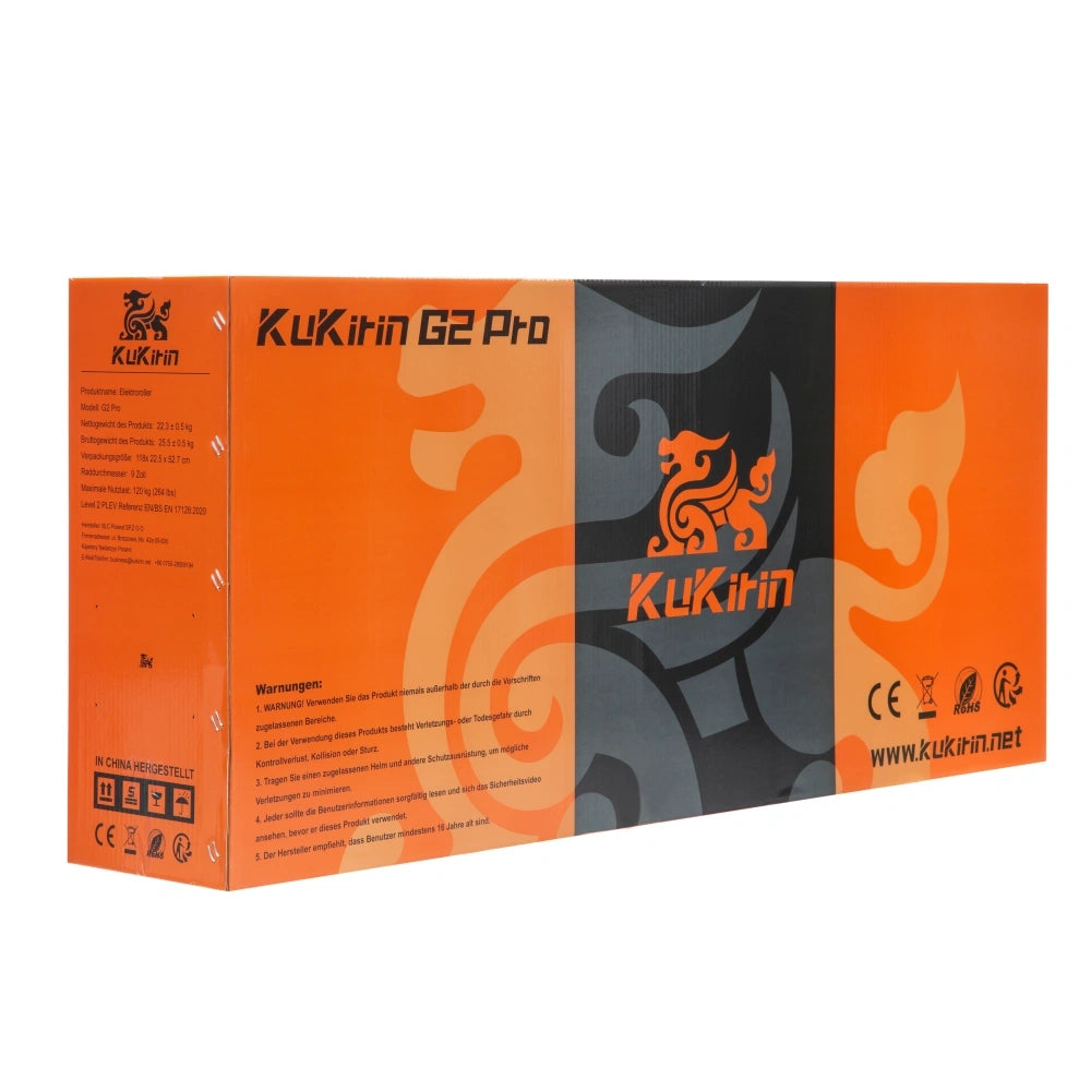 KuKirin G2 Pro ABE（2026 New） Electric Scooter | 500W Motor | 65KM Range | 20KM/H Top Speed