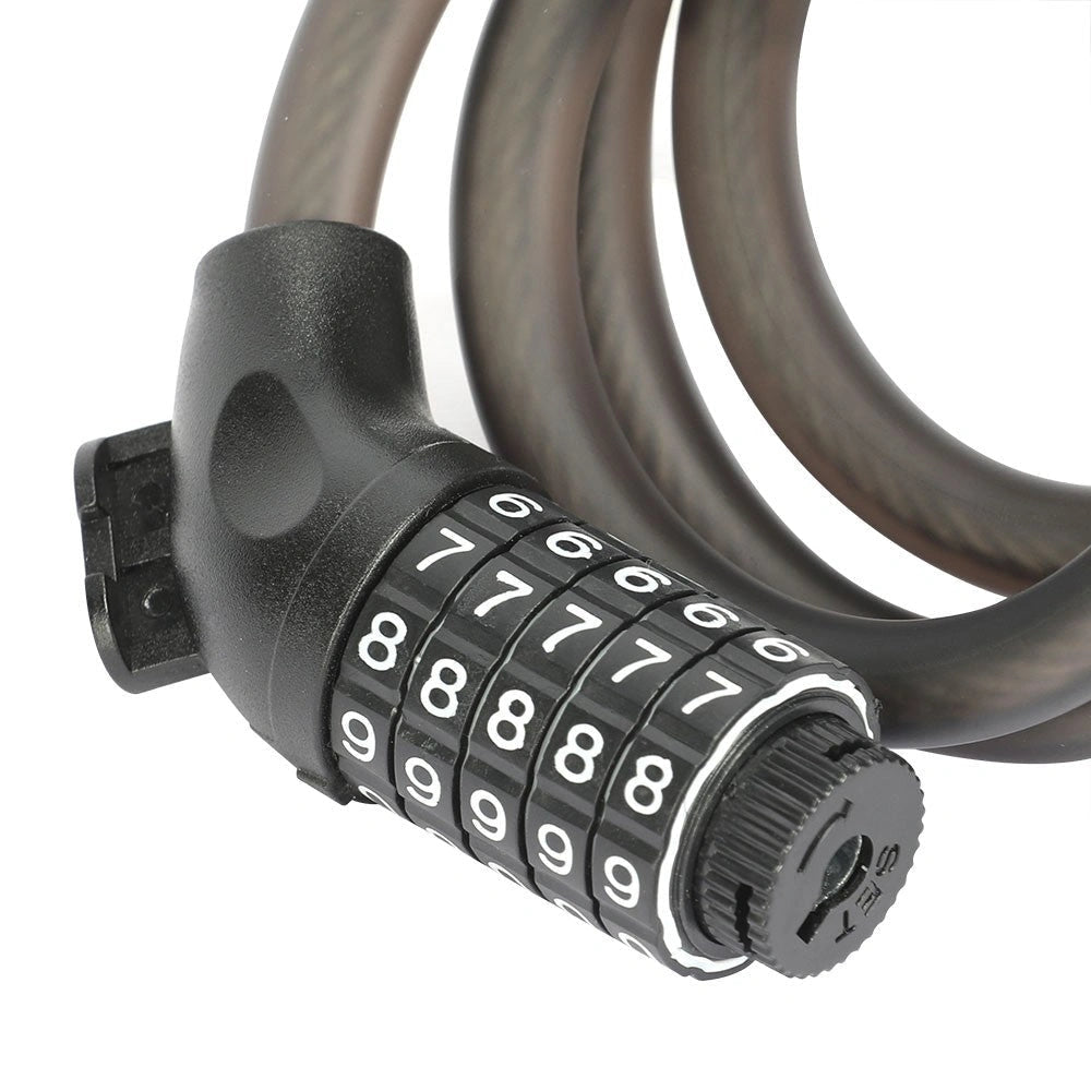 Electric Scooter Combination Cable Lock｜Keyless Anti-Theft Security Lock for Scooters